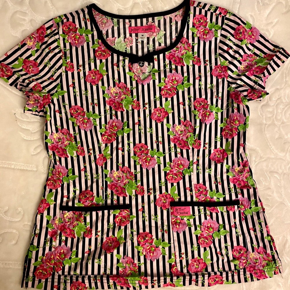 Betsy Johnson Scrub Top